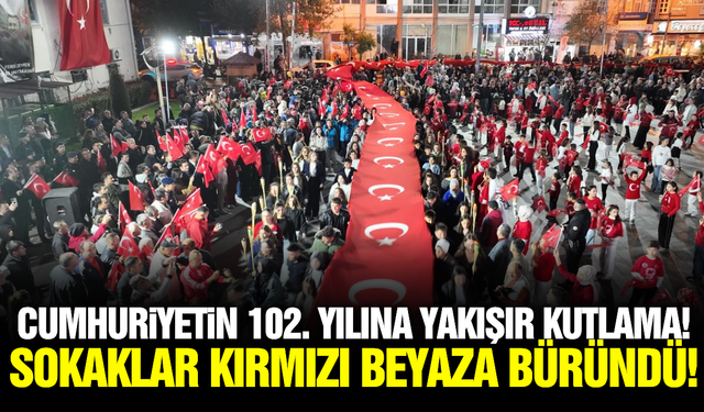 Fener Alayı'nda Kula sokakları kırmızı beyaza büründü!