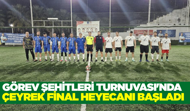 Görev Şehitleri Kupası'nda çeyrek finalistler belli oldu