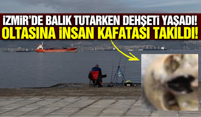 İzmir'de korkunç olay! Balık tutarken neye uğradığını şaşırdı