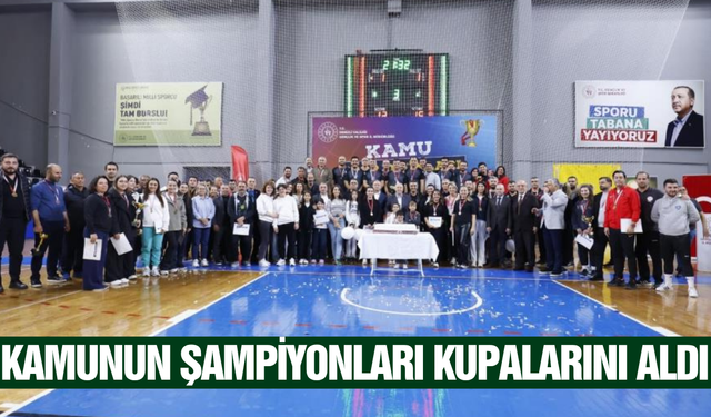 Kamu Spor Oyunları'nda Denizli şampiyonları belli oldu!