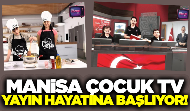 Minik Muhabirler İş Başında: Manisa Çocuk TV Yayında!