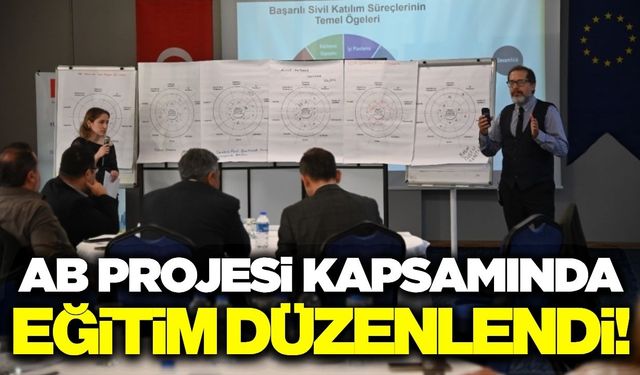 Manisa'da "Sivil Katılım Eğitimi" Düzenlendi