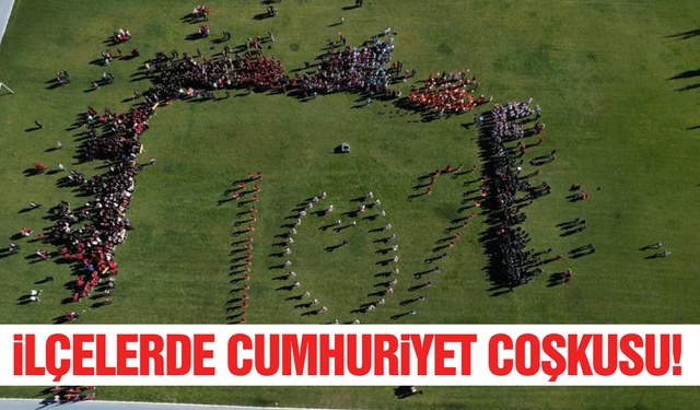 Manisa'nın ilçelerinde Cumhuriyet Bayramı coşkuyla kutlandı!