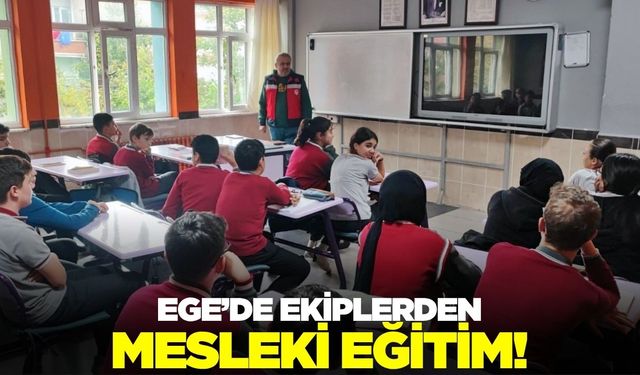 Ege'de mesleki tanıtım etkinliği
