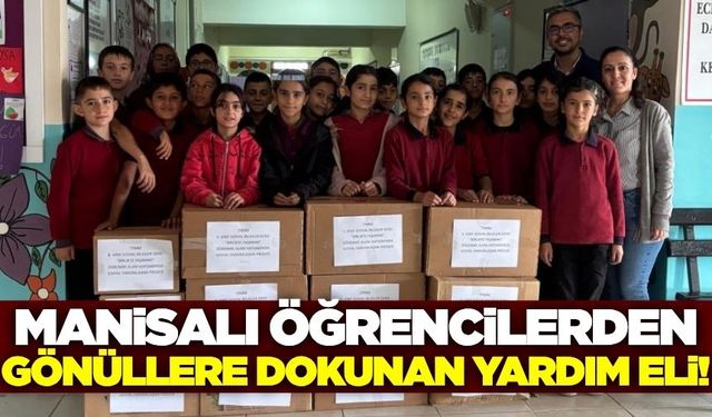 Manisalı öğrencilerden örnek davranış!