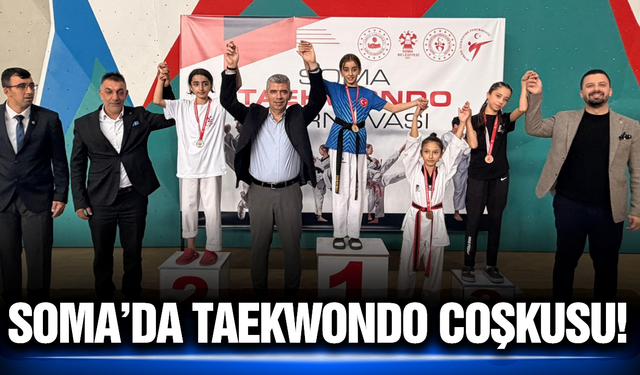 Soma’da Cumhuriyet coşkusu taekwondo ile yaşandı
