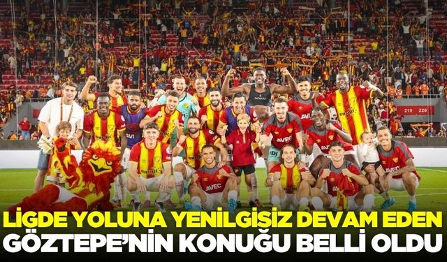 Göztepe’nin konuğu belli oldu!