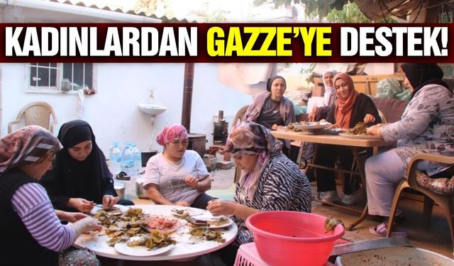 Turgutlulu Kadınlardan Filistin'e Destek