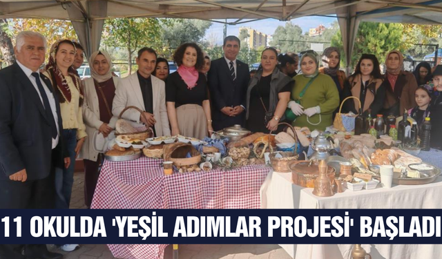 Ege'de 'Yeşil Adımlar Projesi' hayata geçirildi