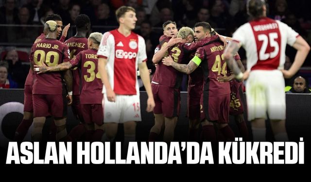 Galatasaray Ajax'ı sahadan sildi