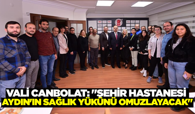 Aydın Şehir Hastanesi'nde geri sayım!