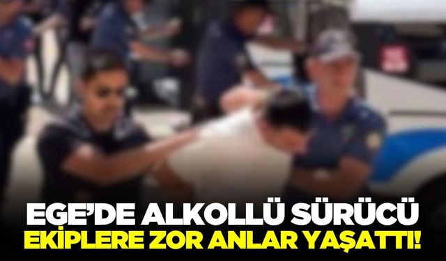 Aydın'da alkollü sürücü, polisi tehdit etmişti: Açıklama geldi!