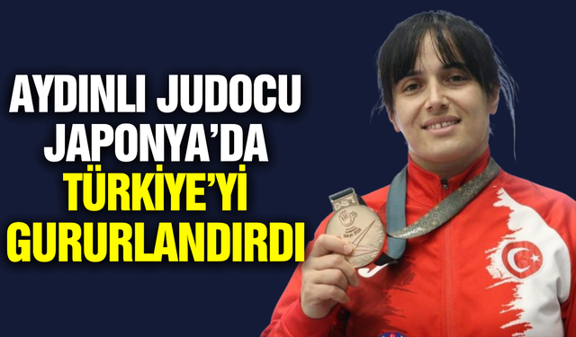 Aydınlı sporcudan Japonya'da büyük başarı