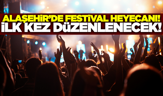 Belediye Başkanı duyurdu: "Alaşehir'de bir ilk!"