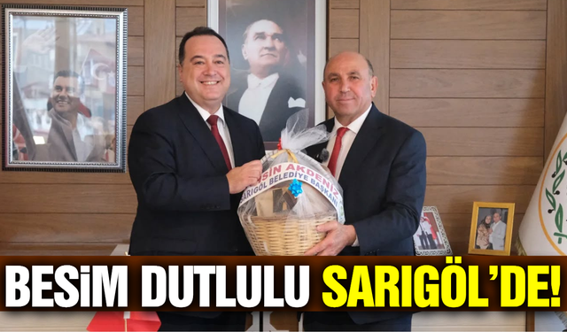 Manisa Büyükşehir Belediye Başkanı Besim Dutlulu Sarıgöl'de!