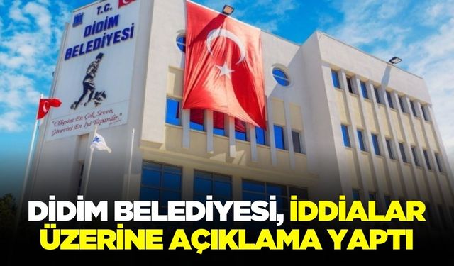 Didim Belediyesi'nden vatandaşlara davet