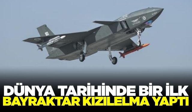 Dünyada ilk kez insansız bir savaş uçağı ile havadaki bir hedef vuruldu
