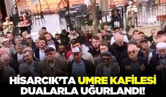 Kütahya'da 24 kişilik umre grubu uğurlandı