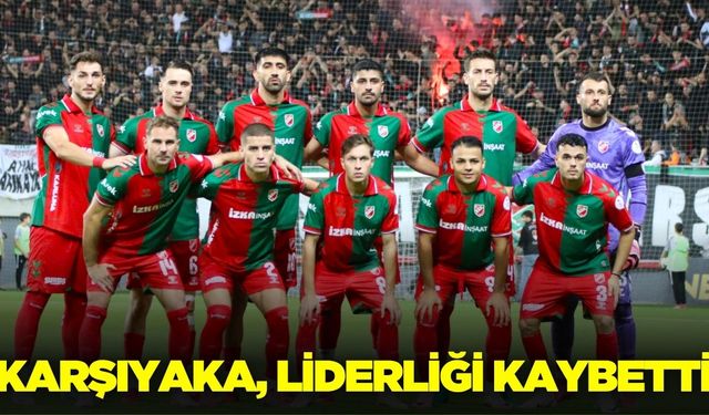 Karşıyaka, liderliği Kütahyaspor’a kaptırdı