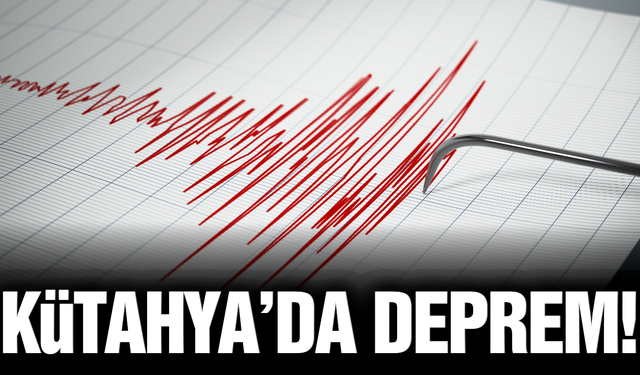 Kütahya'da deprem!