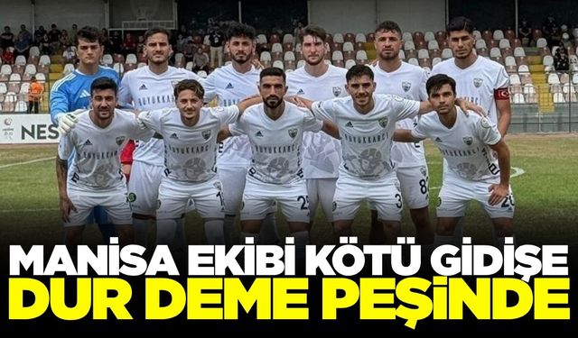 Manisa temsilcisi kötü gidişi tersine döndürme peşinde