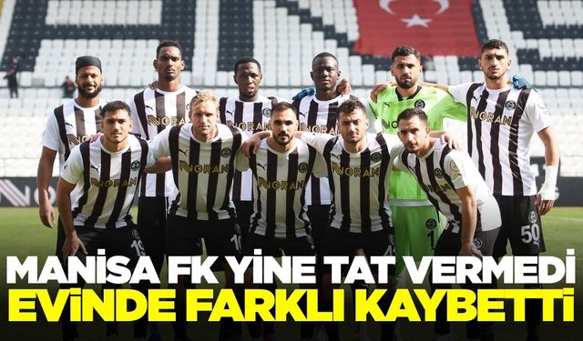 Manisa FK, evinde ağır yara aldı