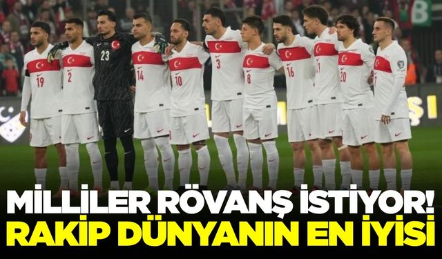 Milli Takım Dünya Kupası yolunda: Rakip İspanya