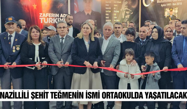 Şehit Teğmen Muhammet Can Sevim'in adı Nazilli'de yaşayacak