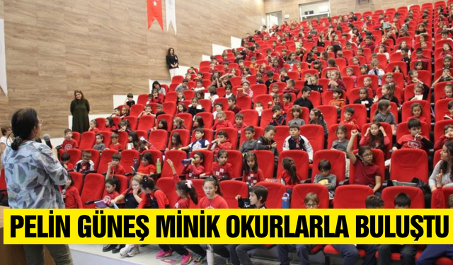 Pelin Güneş Muğla'da çocuklarla buluştu