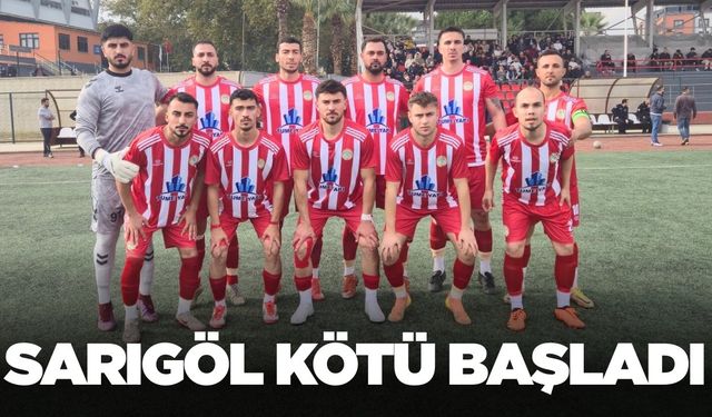 Süper Amatör Lig'in ilk maçında Sarıgöl kaybetti