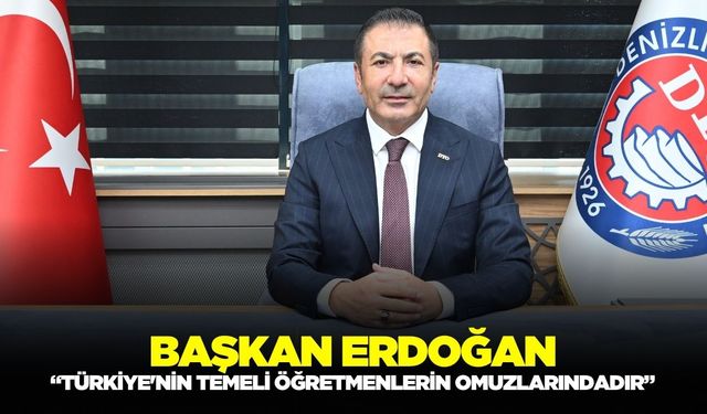 Başkan Erdoğan, öğretmenler günü dolasıyla mesaj yayınladı!