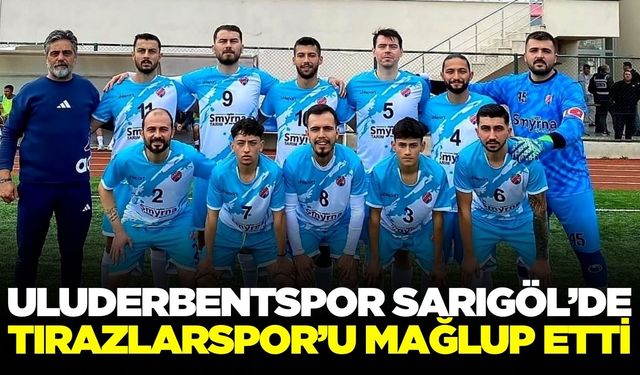 Manisa 1. Amatör Lig'de kazanan Uluderbentspor oldu
