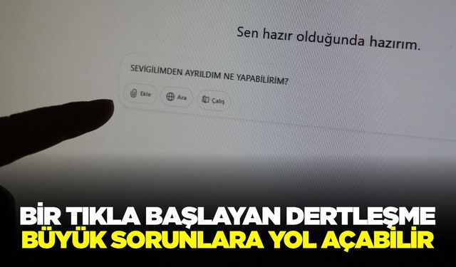 Yapay zekayla özel bilgileri paylaşmak tehlikeli