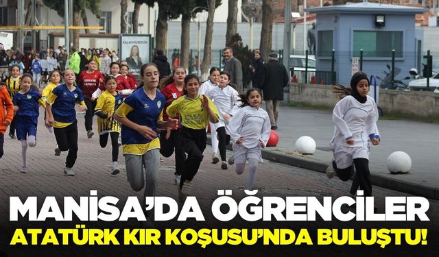 Manisa'da Atatürk Kır Koşusu heyecanı!