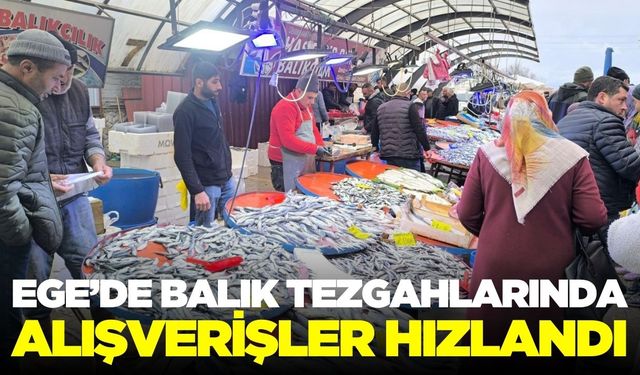 Afyonkarahisar'da hamsiye yoğun ilgi