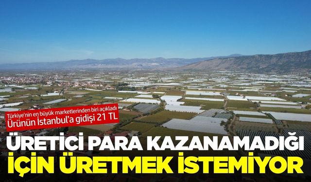 Bu gidişle Türkiye'de satacak gıda ürünü bulanamayacak