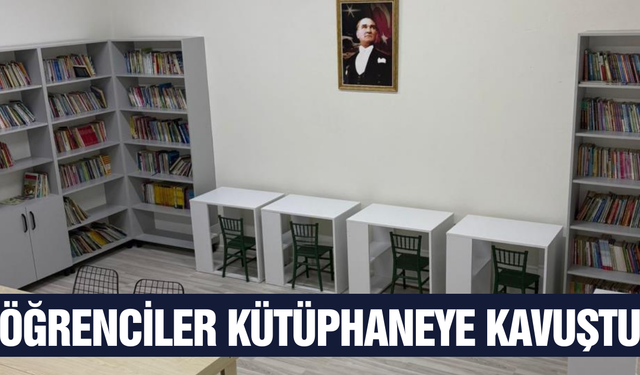 Buldan Kadıköy Okuluna yeni kütüphane!