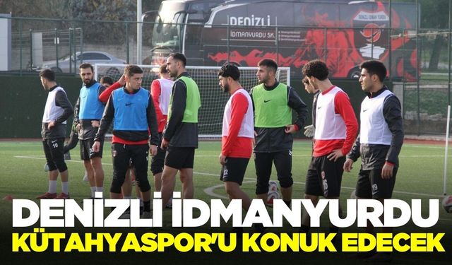 Denizli İdmanyurdu, Kütahyaspor'u konuk edecek