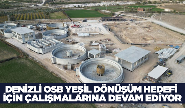 Denizli OSB'den çevreye duyarlı çözüm