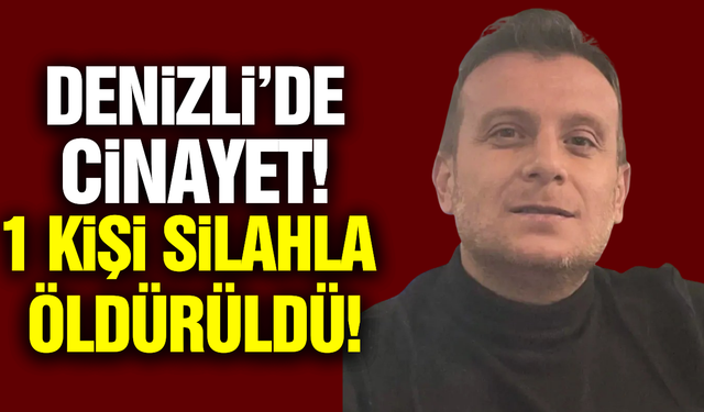 Denizli'de alkollü mekanda cinayet: 1 ölü