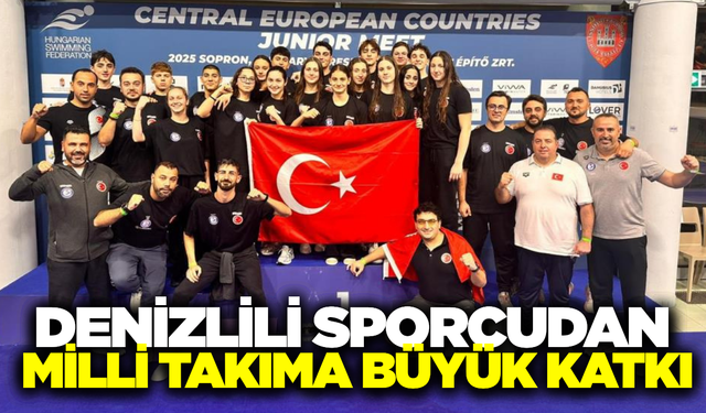 Denizlili sporcudan büyük başarı