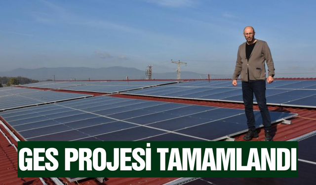 Başkan Zencirci: “GES ile yılda 3 milyon TL tasarruf sağlayacağız”
