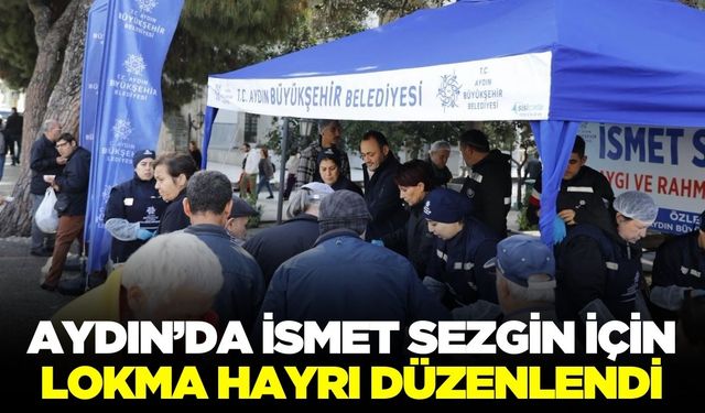 Büyükşehir, lokma hayrı düzenledi