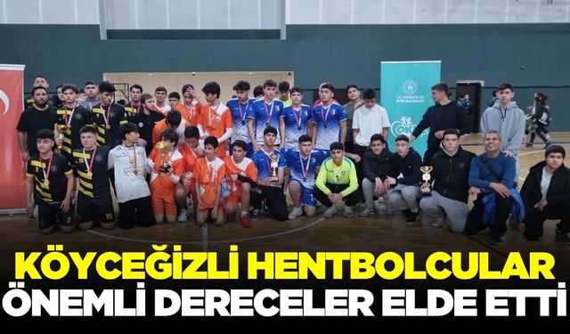 Aydın'da hentbolcular önemli dereceler elde etti