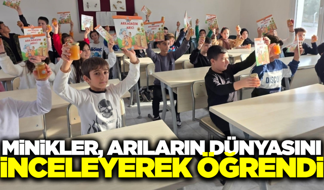 Manisa Büyükşehir’den öğrencilere arıcılık eğitimi