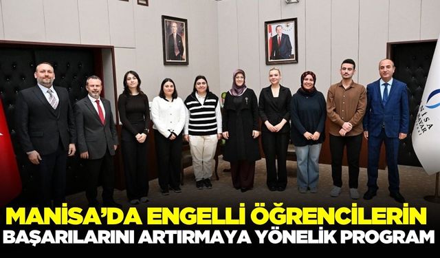 Manisa'da "Engelsiz matematik destek programı" tanıtıldı