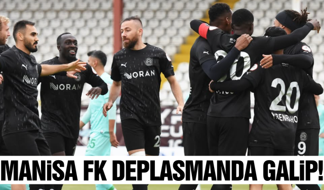 Manisa FK, Serikspor'a şans tanımadı