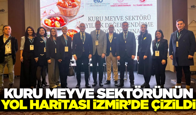 Manisa İl Tarım ve Orman Müdürlüğü, kuru meyve sektörü değerlendirme toplantısına katıldı