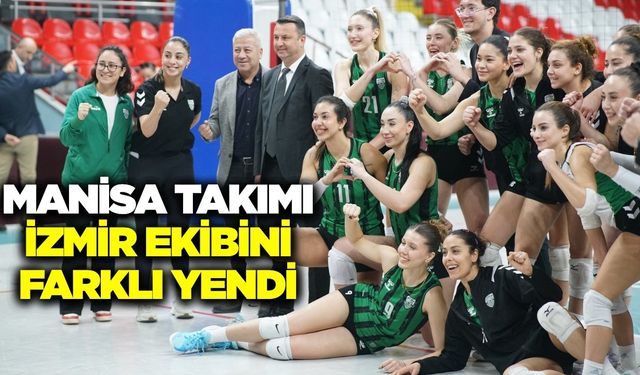 Manisa temsilcisinden net galibiyet