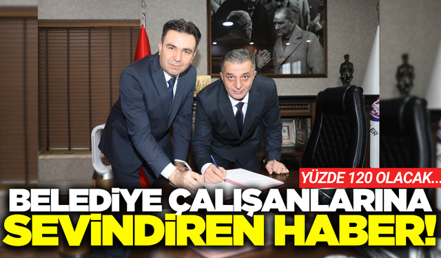 Manisa'da belediyeden personellerine sevindiren haber!